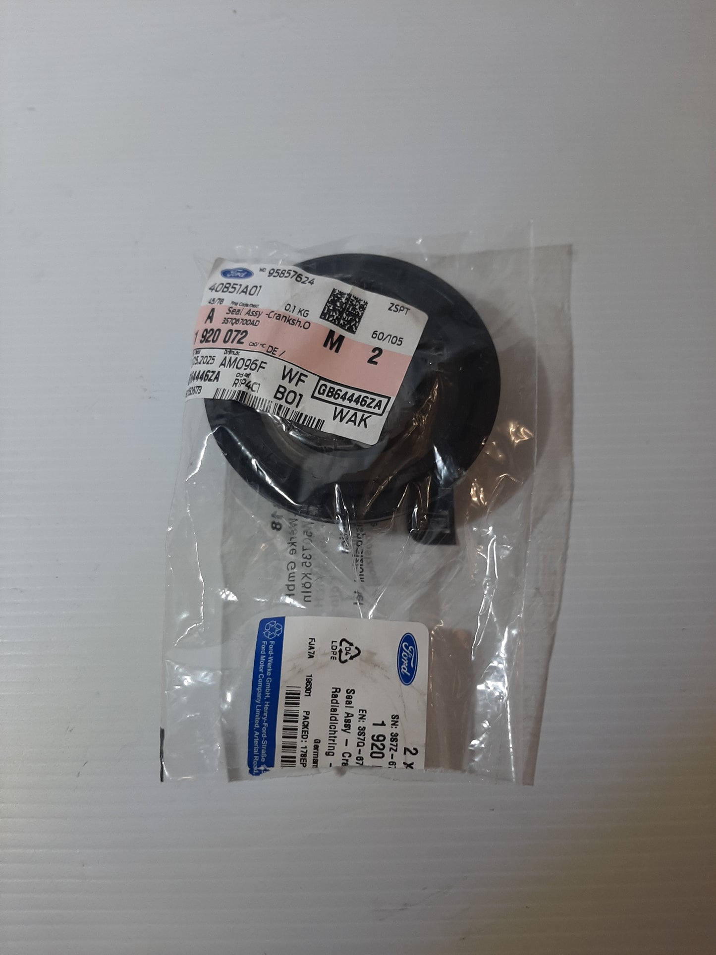 Genuine Ford Seal Assy | 1920072