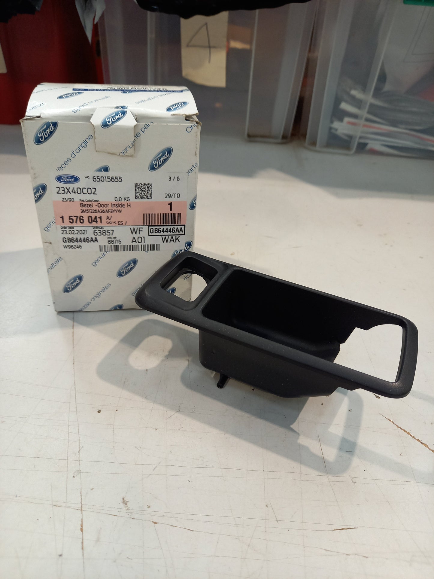 Genuine Ford Bezel - Door Inside Handle | 1576041