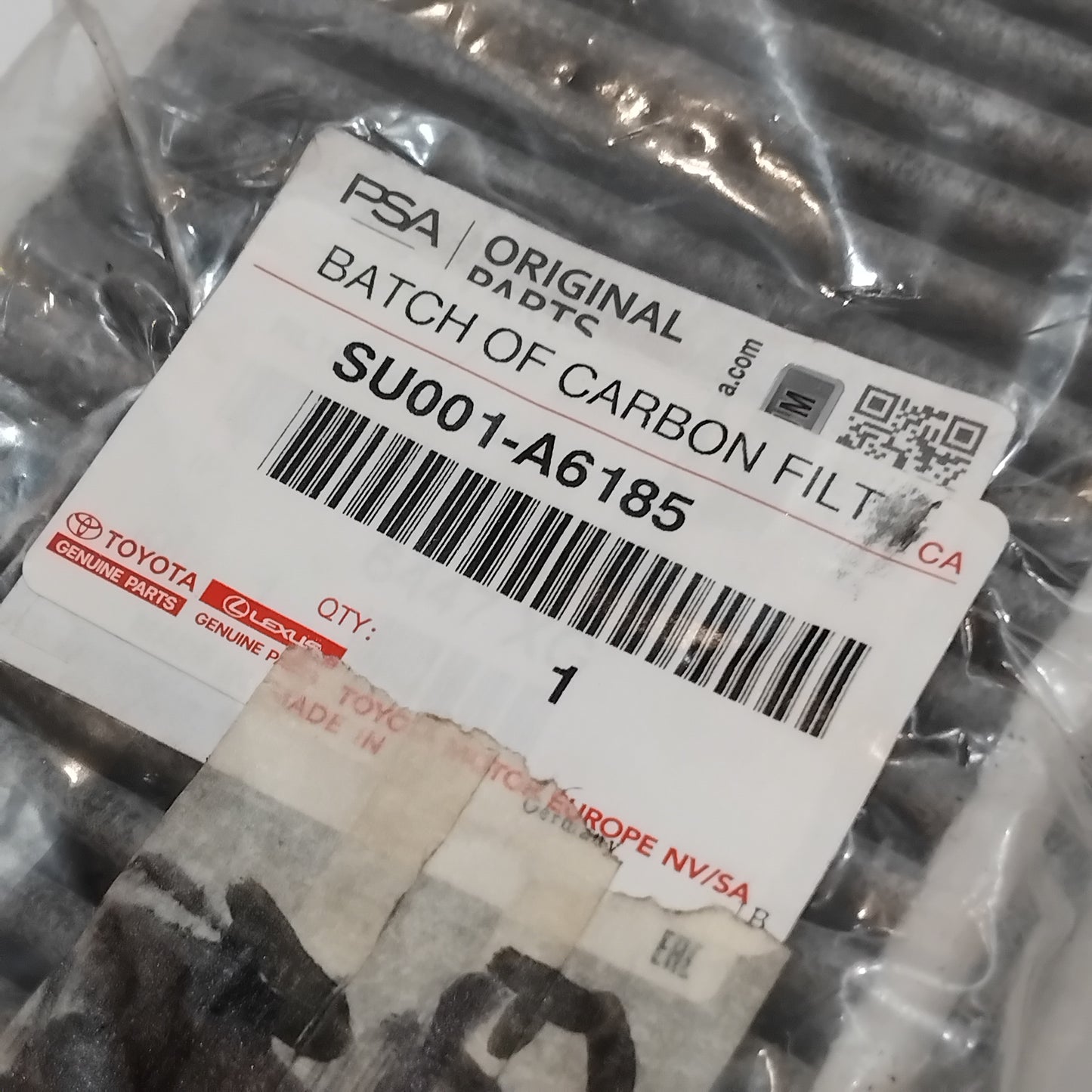 Genuine Toyota Batch Of Carbon Filt | SU001-A6185