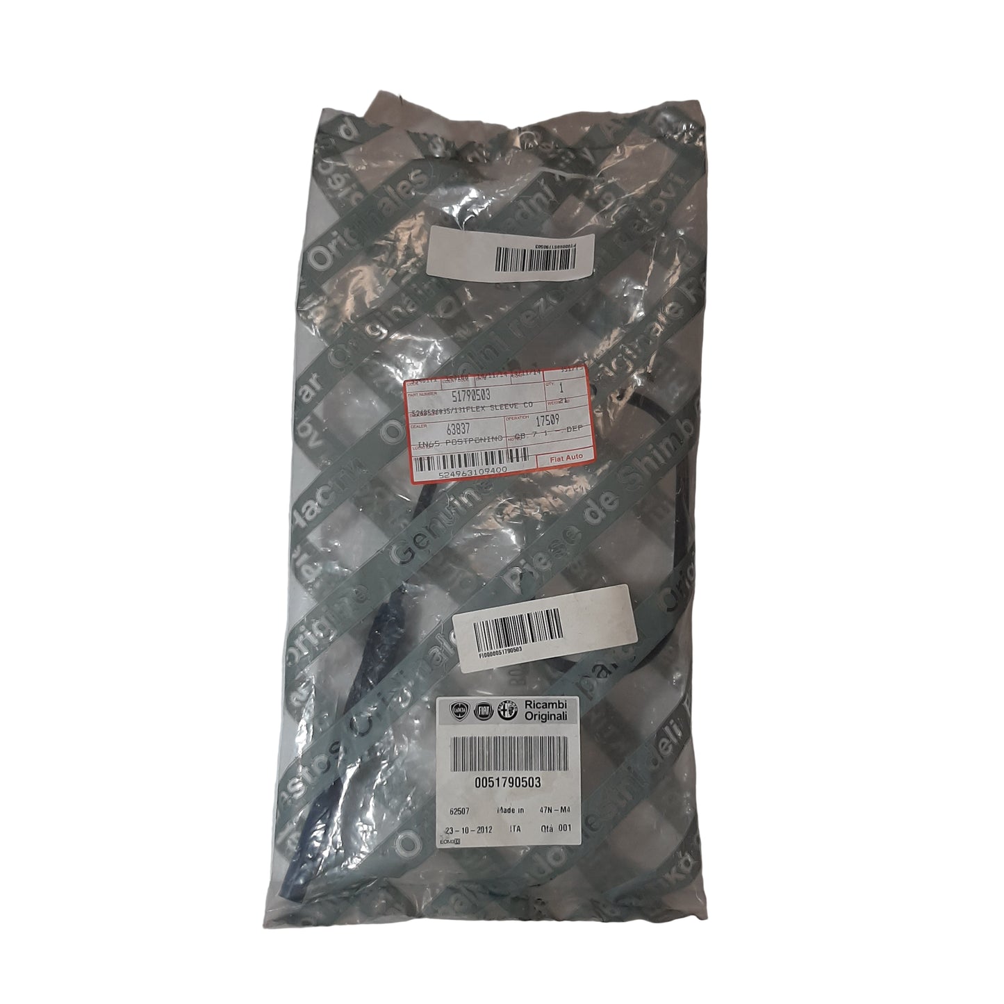 Genuine Fiat Rubber Tubes and Feeding Sleeve| 51790503