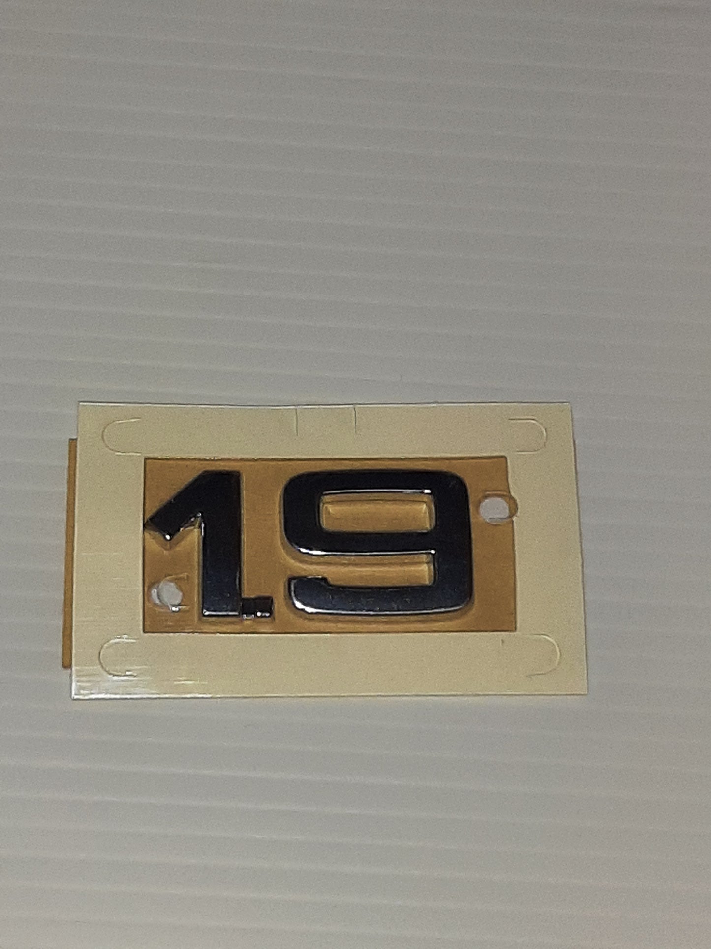 '1.9' Badge - Alfa Romeo 159 - Chrome Effect | 60694918