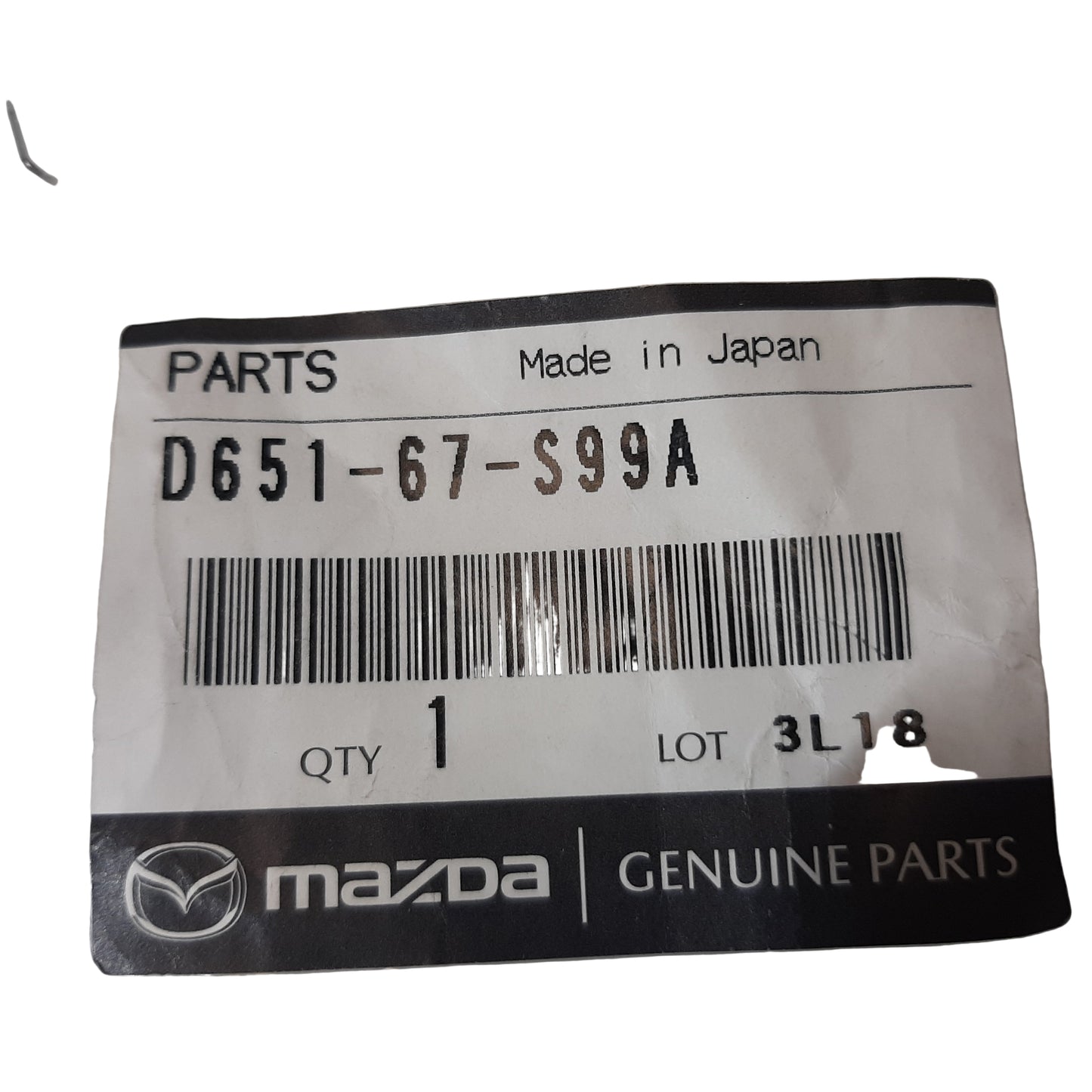 Genuine Mazda Fuse Box | D65167S99A