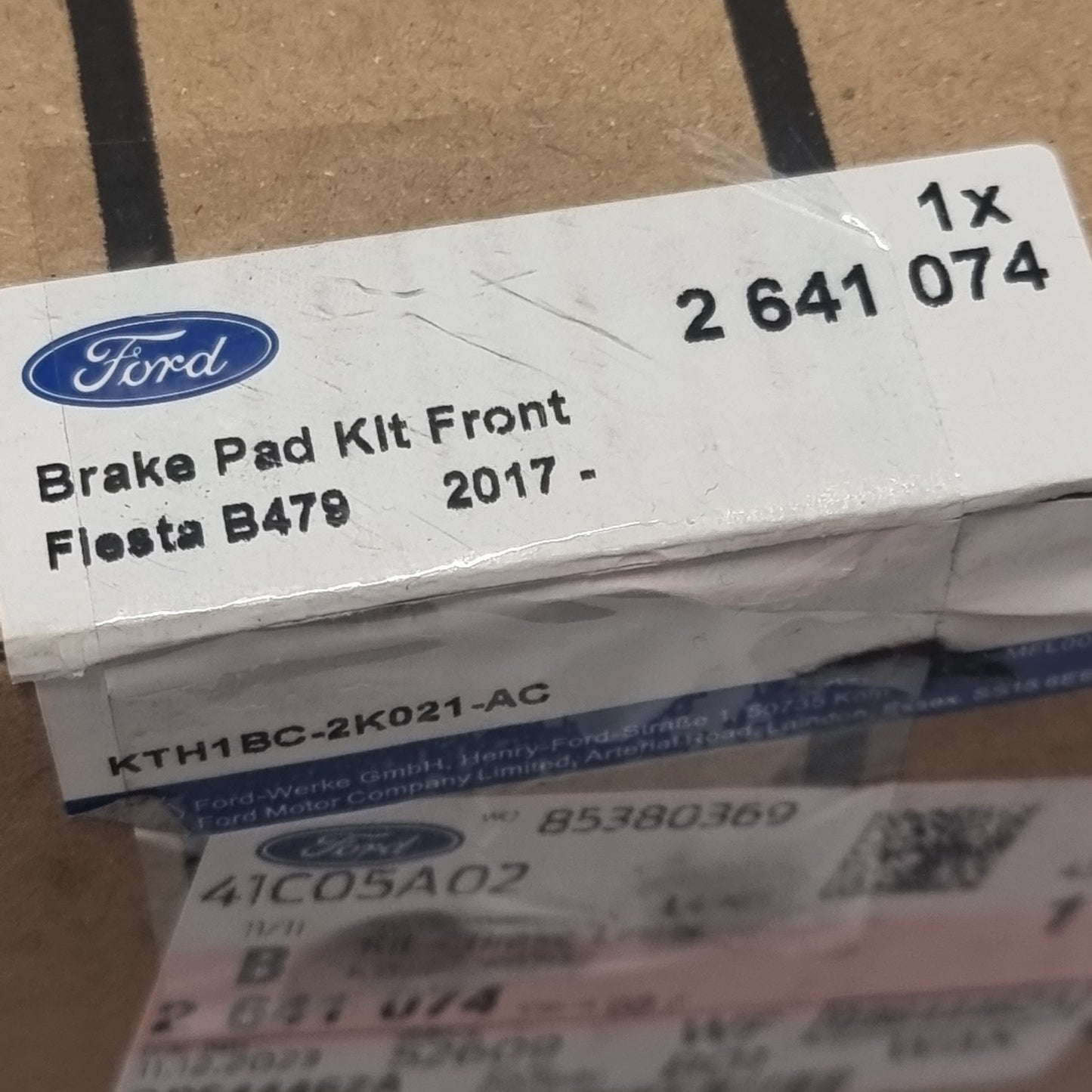 Genuine Ford Kit - Brake Lining | 2641074