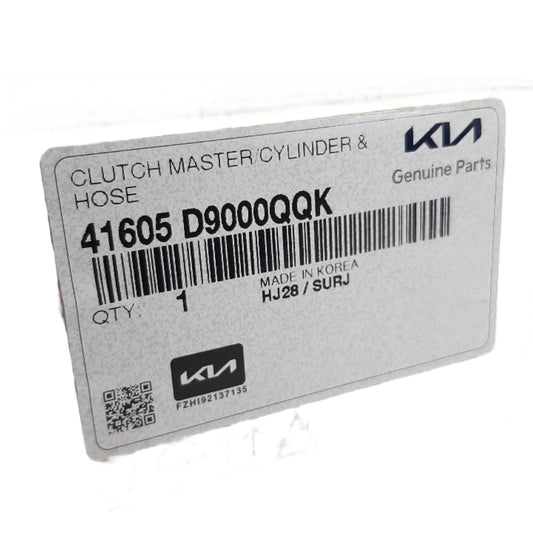 Genuine Kia Clutch Master/Cylinder | 41605D9000QQK