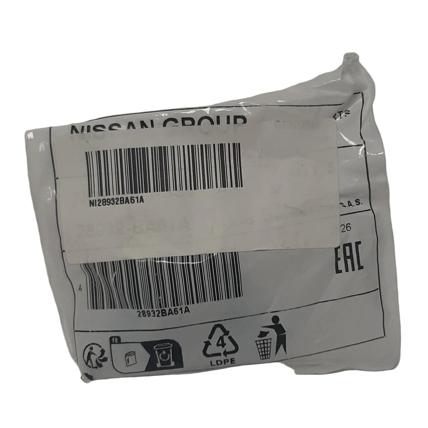 Genuine Nissan Nozzle Assy-Washer | 28932BA61A