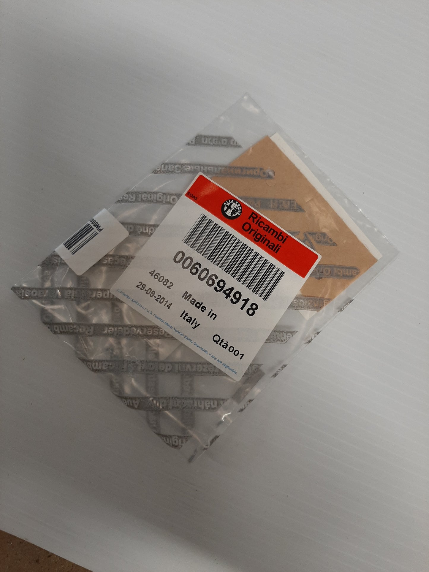 '1.9' Badge - Alfa Romeo 159 - Chrome Effect | 60694918