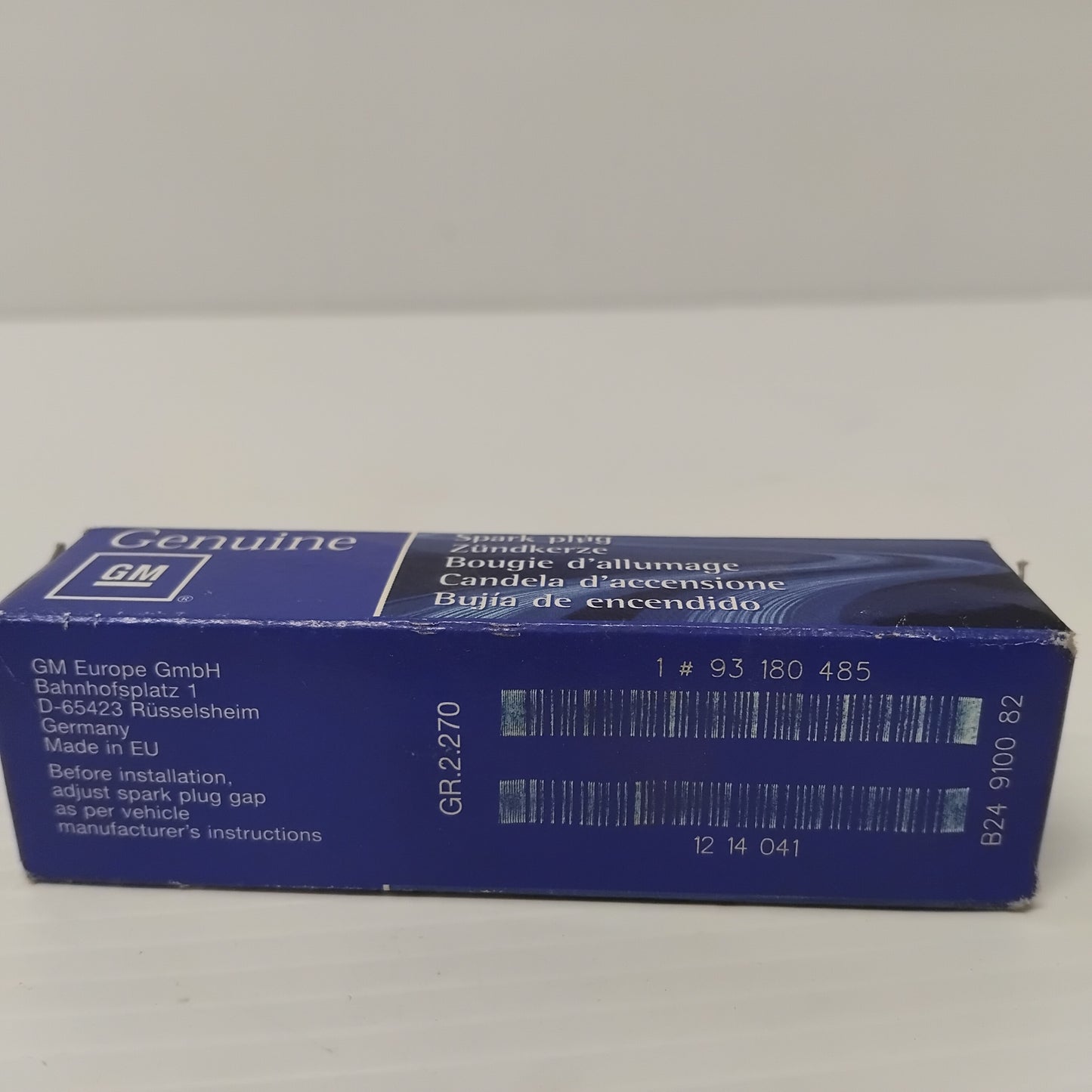 Genuine Vauxhall Spark Plug | 93180485