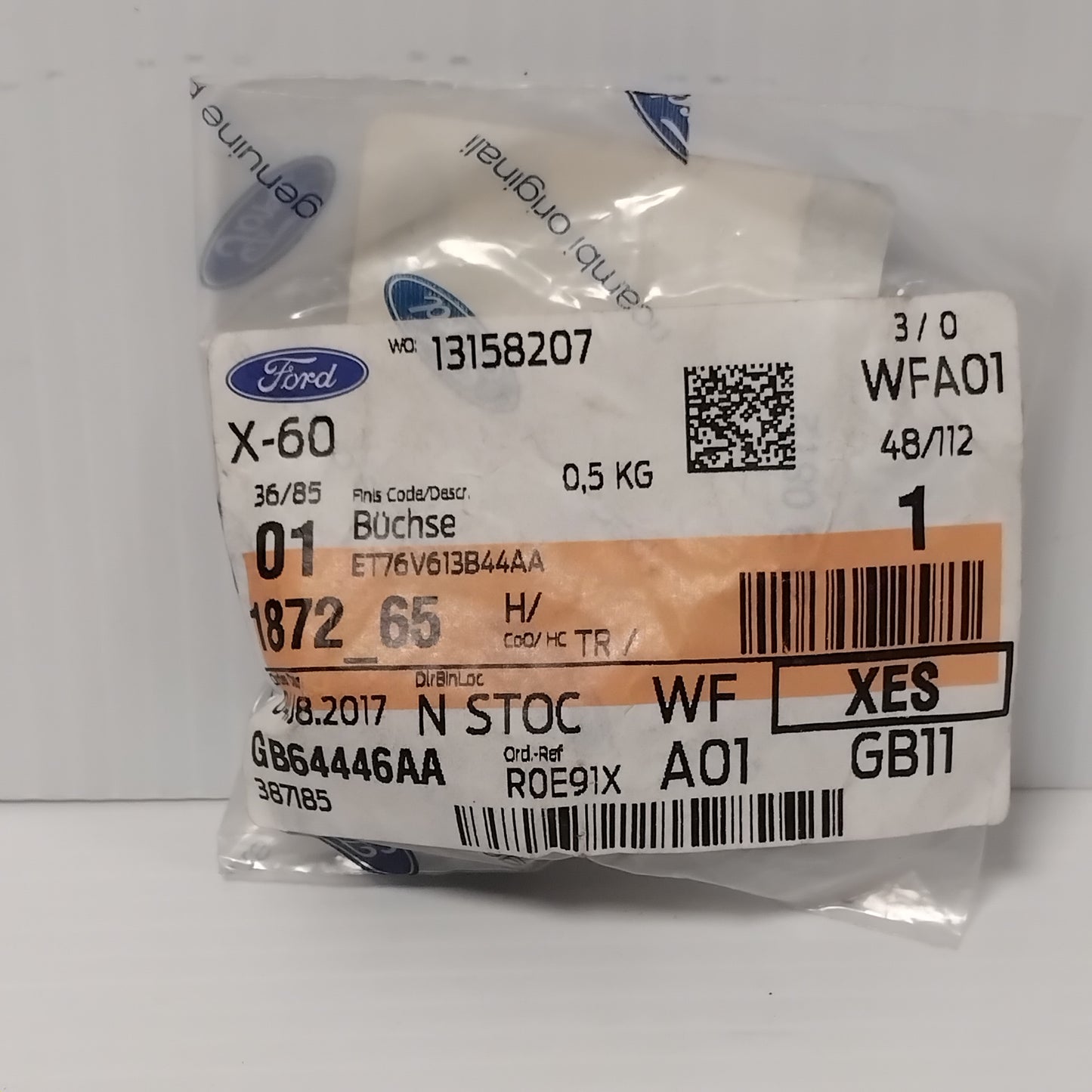 Genuine Front Seat Bush - Ford Transit 2014- | 1872465