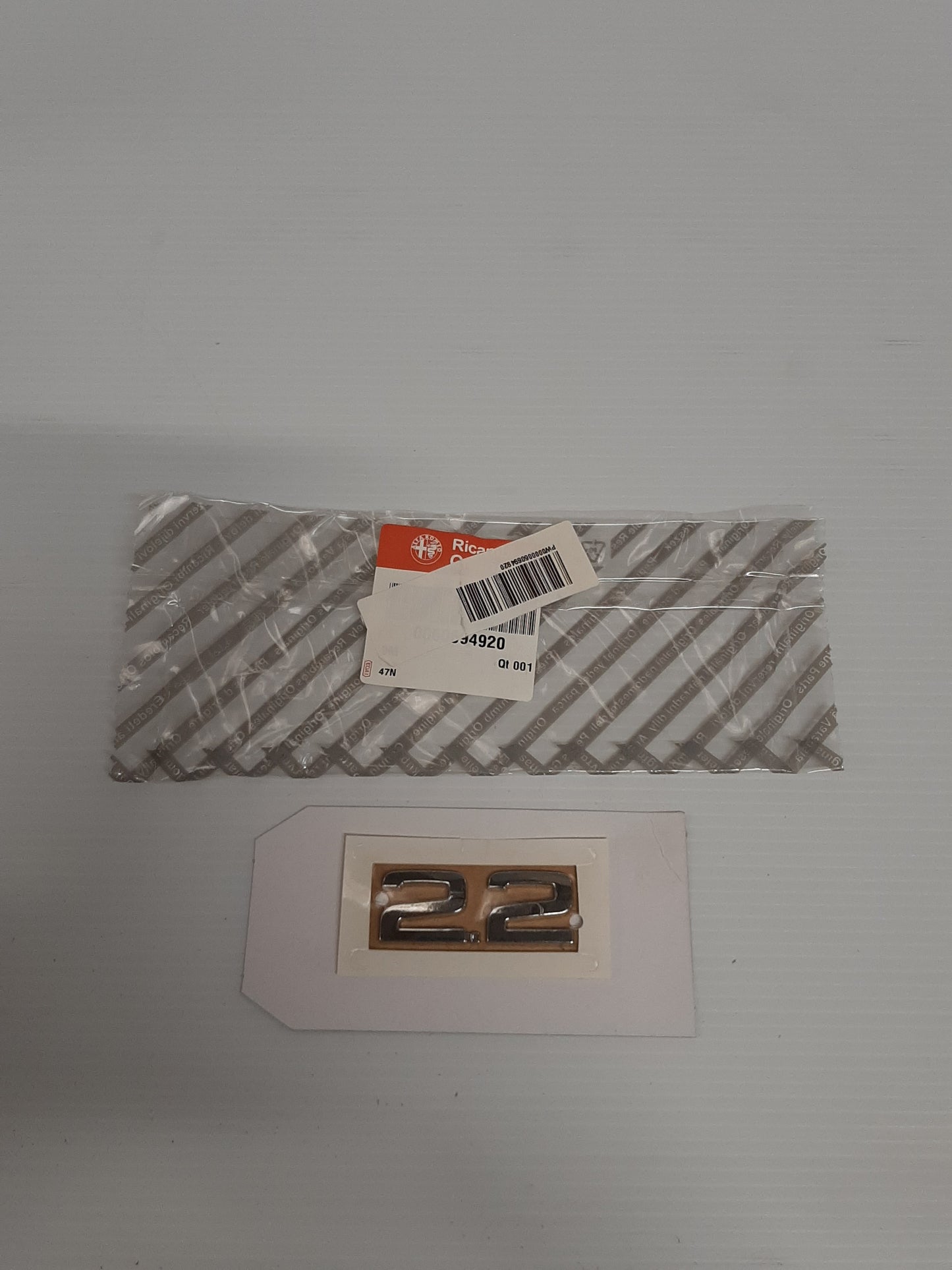 '2.2' Badge - Alfa Romeo 159 - Chrome Effect | 60694920