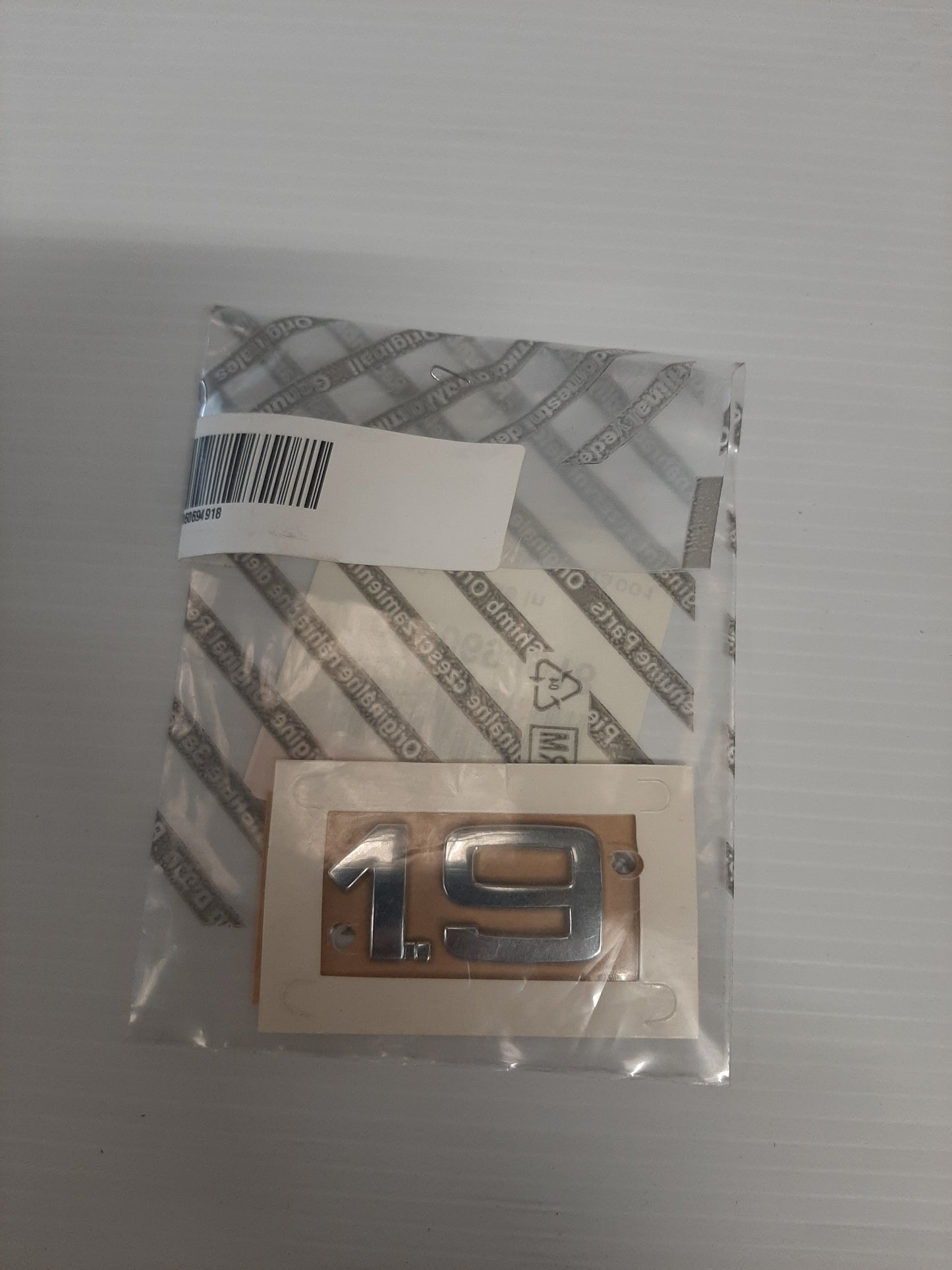 '1.9' Badge - Alfa Romeo 159 - Chrome Effect | 60694918