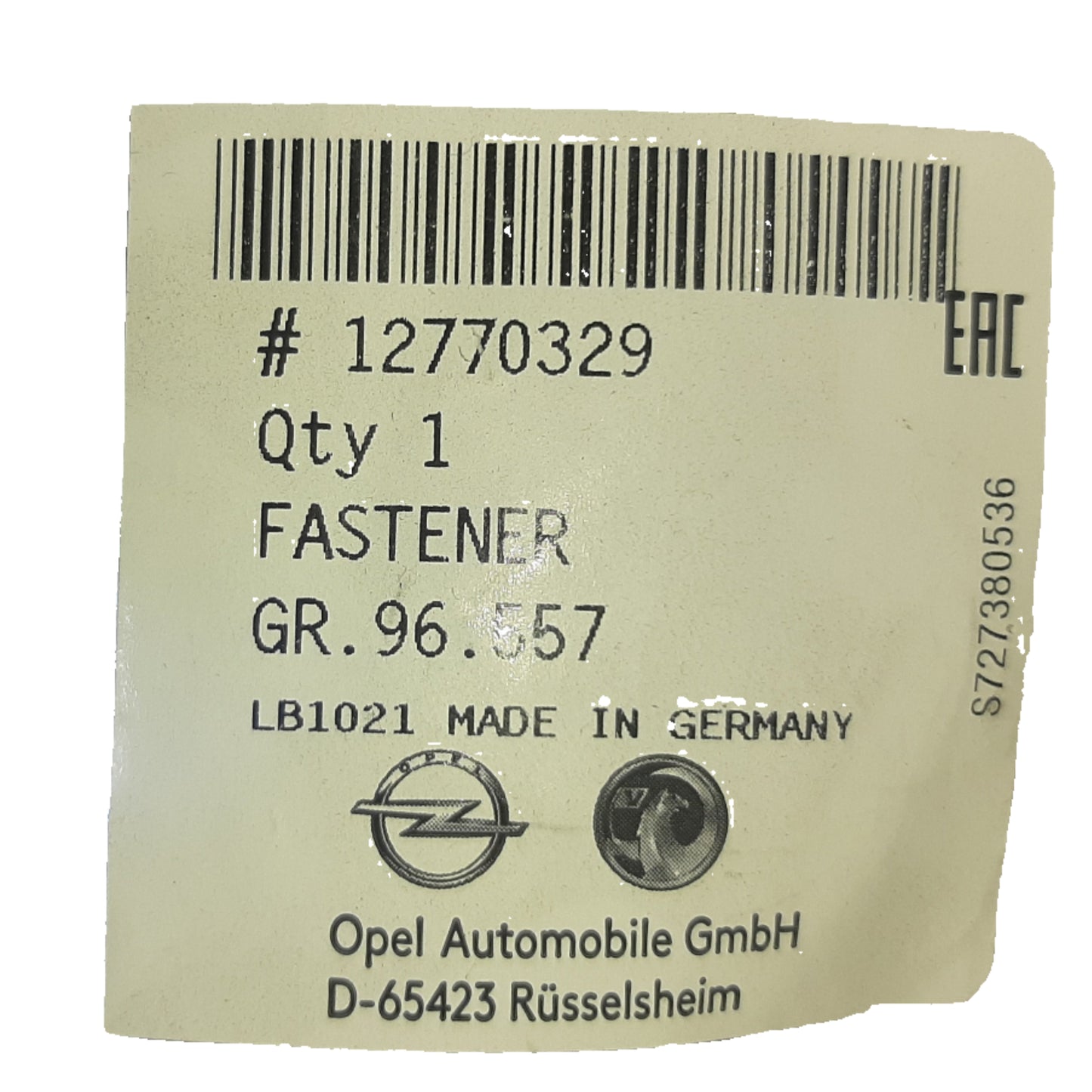 Genuine Vauxhall Sensor Bracket | 12770329