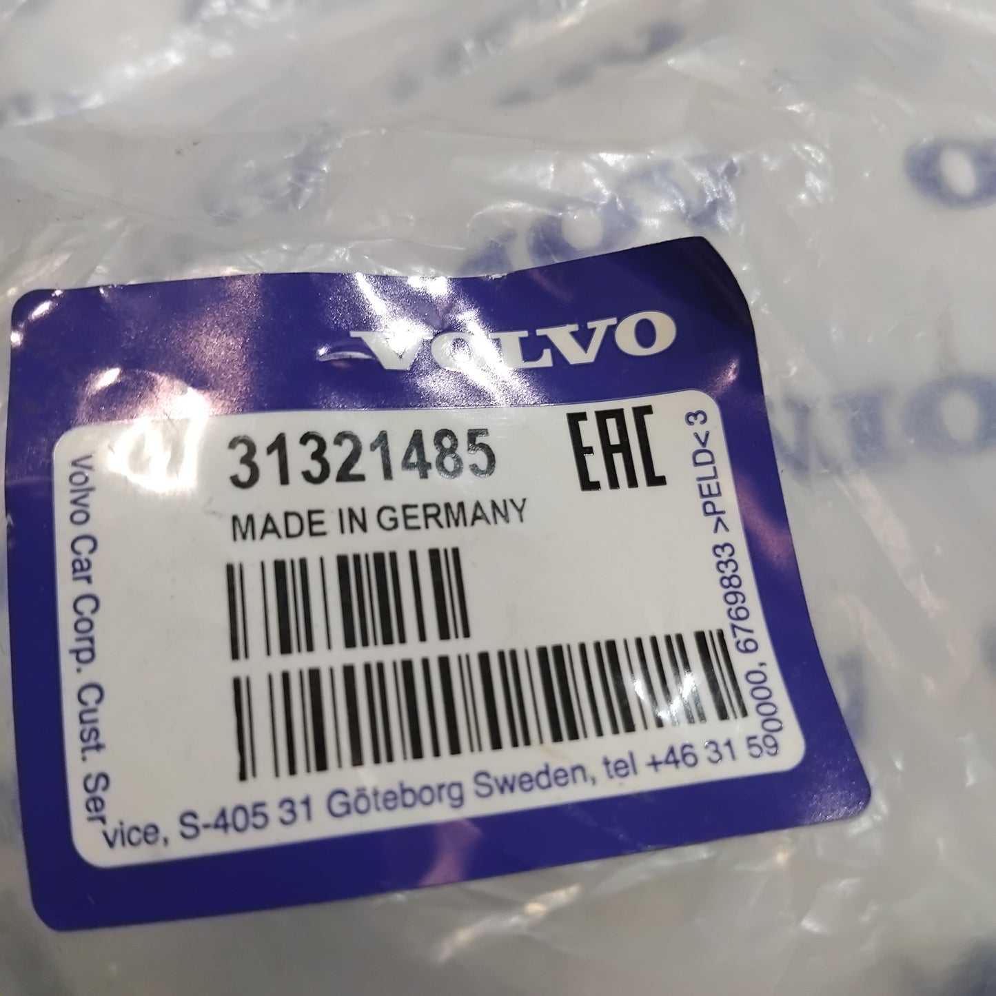 Genuine Volvo Fuel Pipe | 31321485