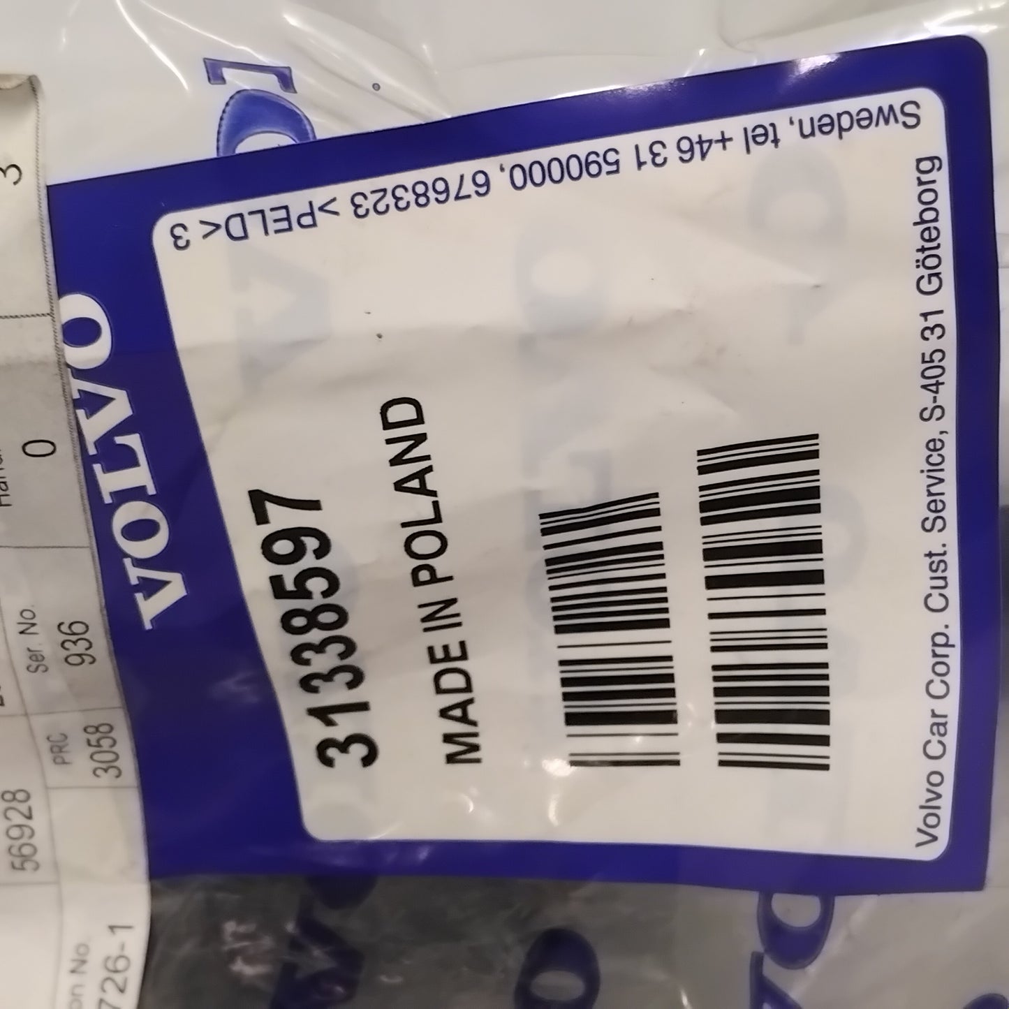 Genuine Volvo Radiator Hose | 31338597