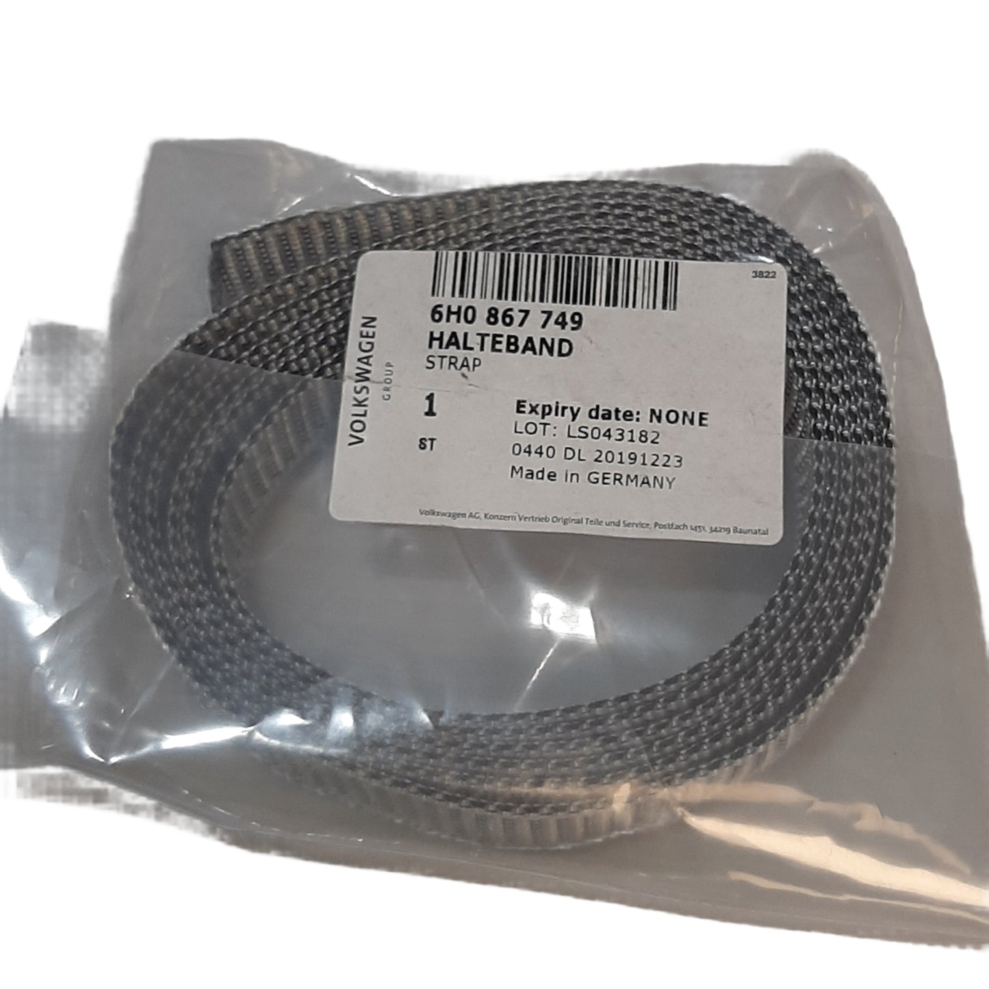 Genuine SEAT Strap | 6H0867749