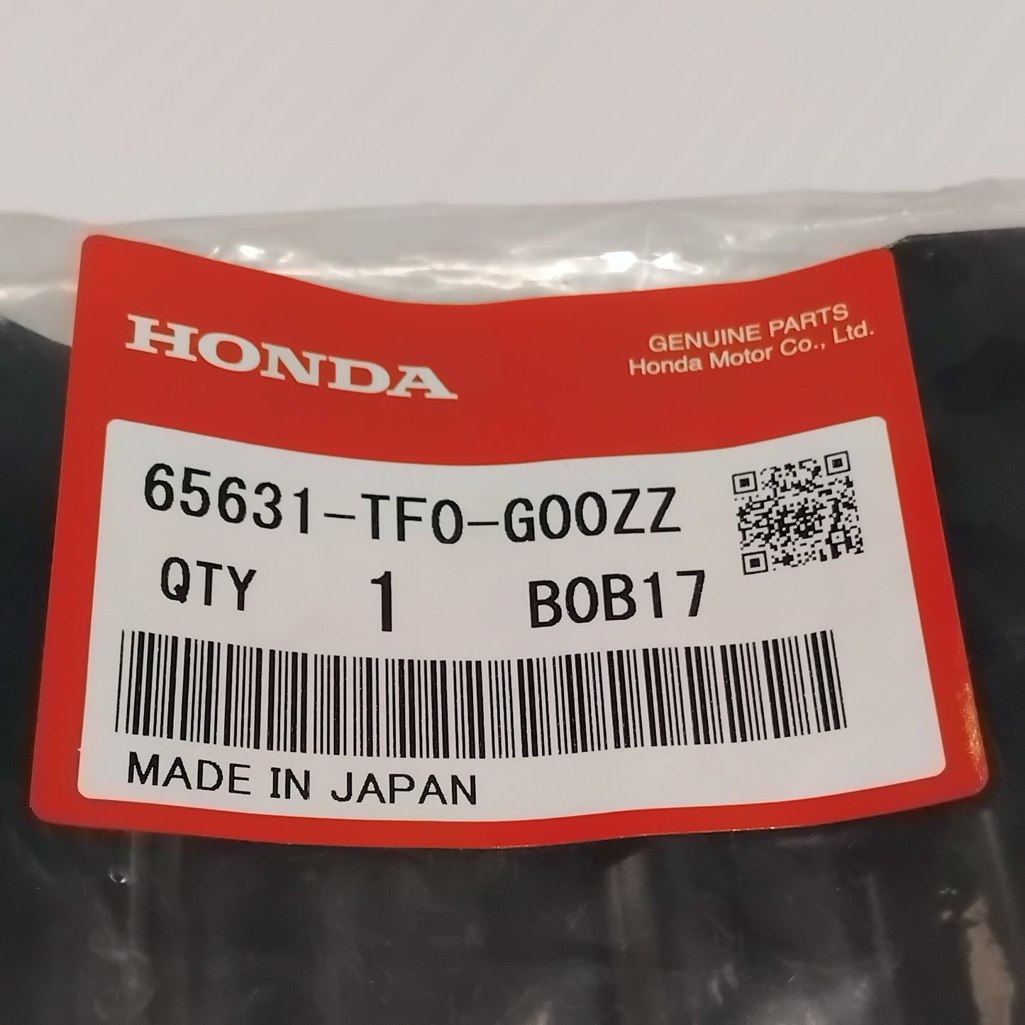 Genuine Honda Stiffener, Rr. Eye Bolt U | 65631TF0G00ZZ