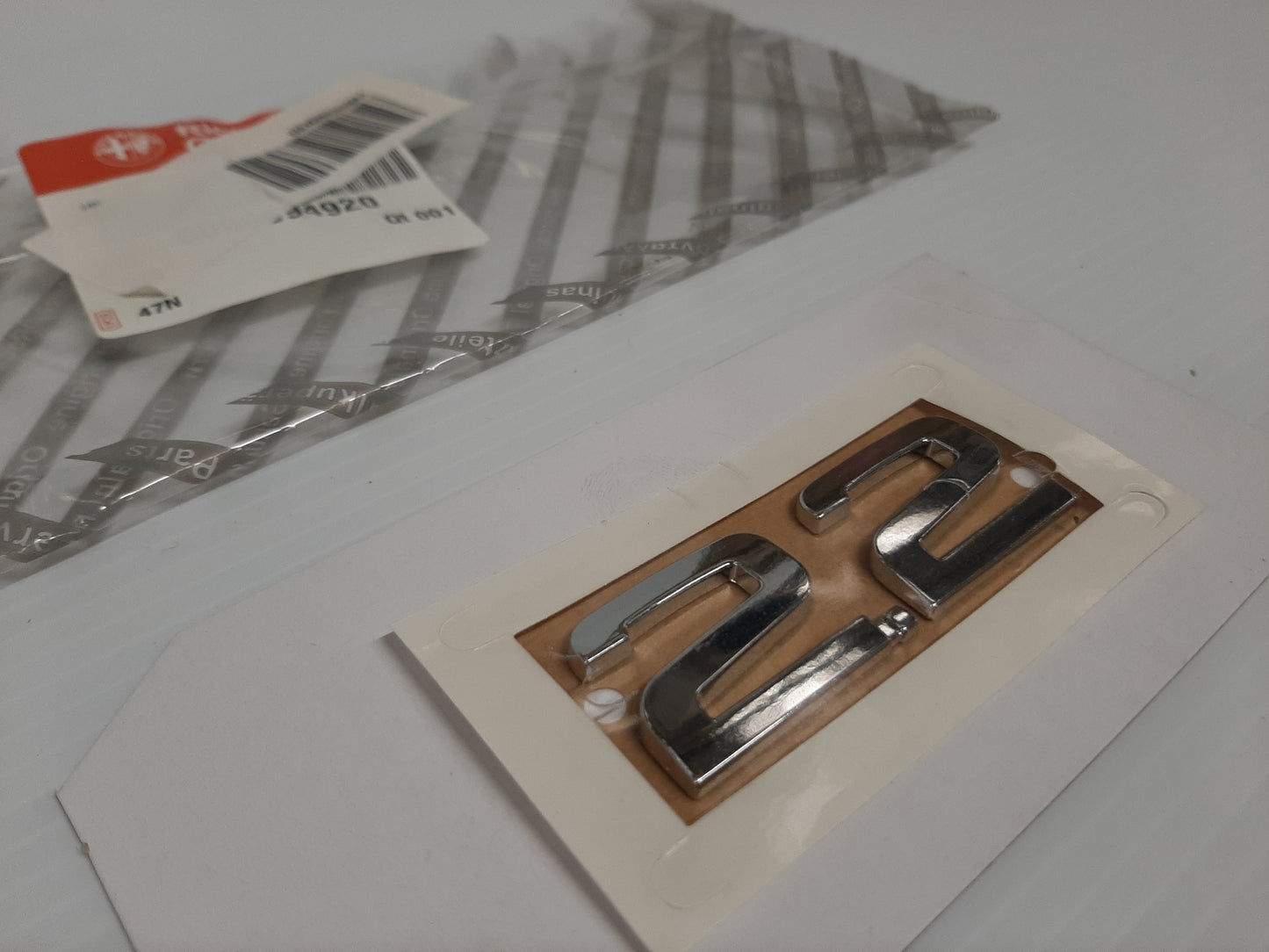 '2.2' Badge - Alfa Romeo 159 - Chrome Effect | 60694920