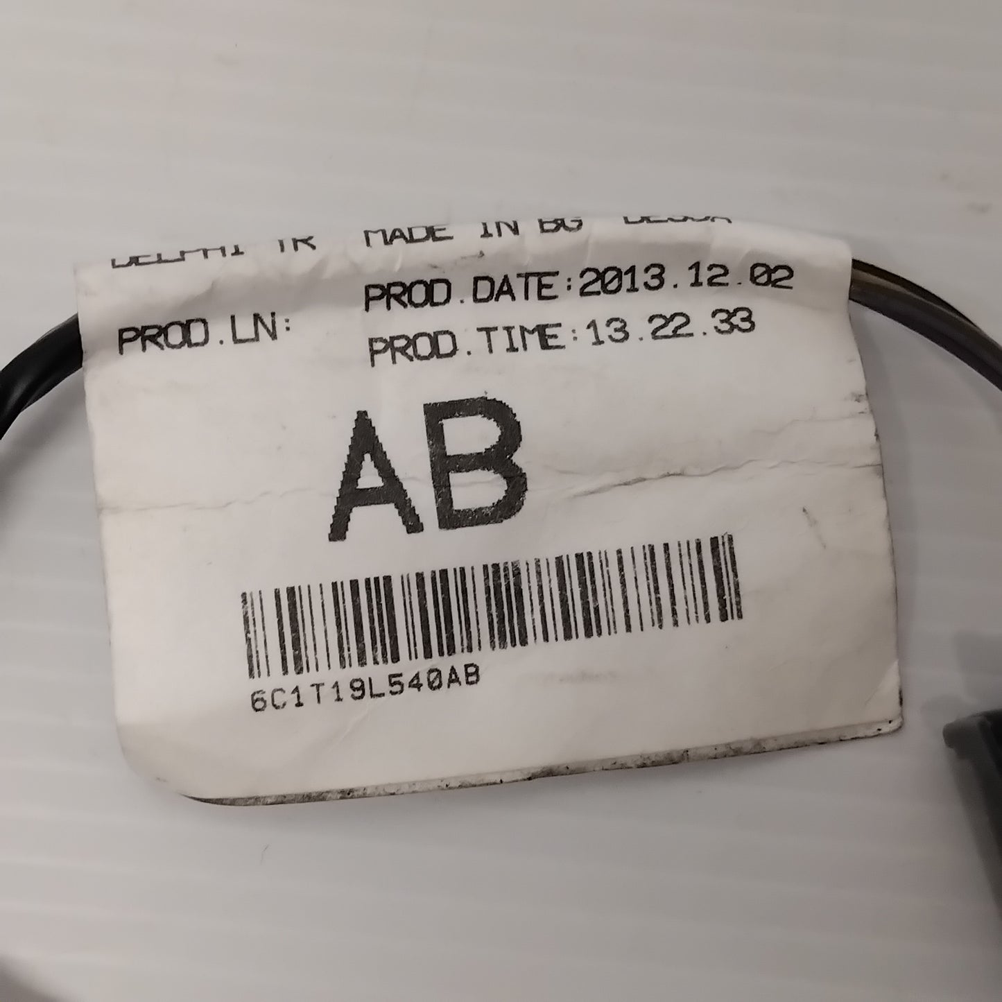 Genuine Back Door Closure Wiring - Ford Transit 2007-2014 | 1506990