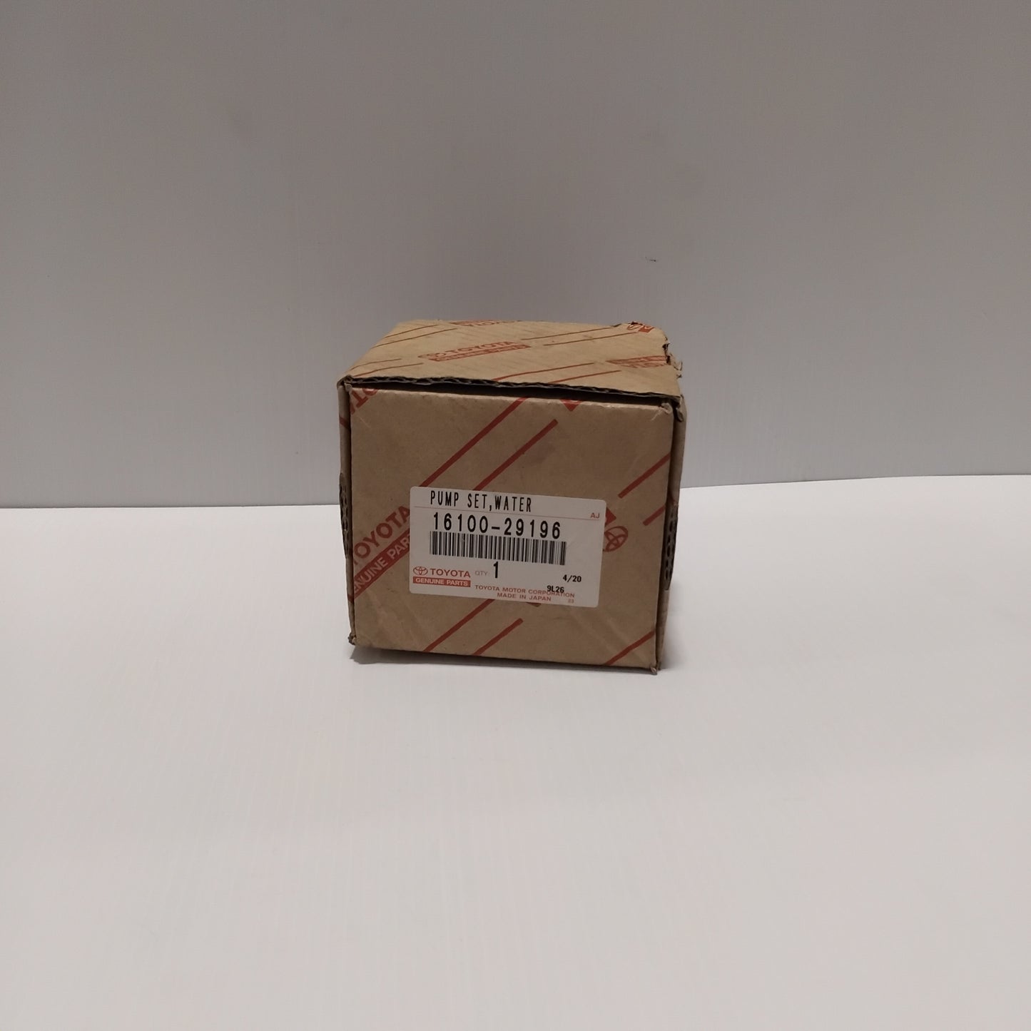 Genuine Toyota Pump Assy,Water | 16100-29196