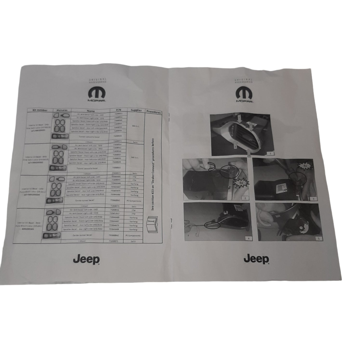 Genuine Fiat Kit | 71808573