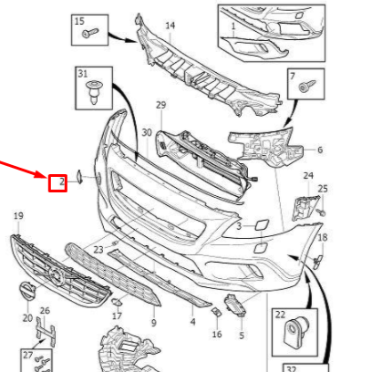 Genuine Volvo V40 Cross Country Tow Eye Cover | 39837673