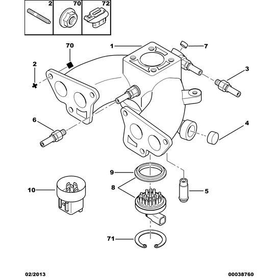 Housing Expanding Plug - Citroen Saxo 1996-2004 | 023215