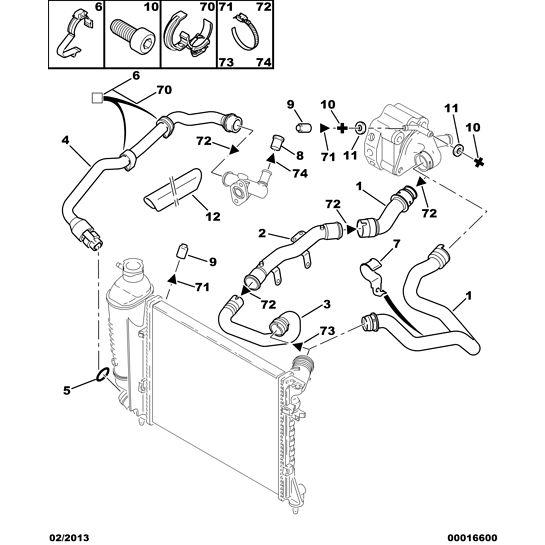 Engine Water Drain Screw - Citroen Xsara 2000-2004 Petrol | 130629
