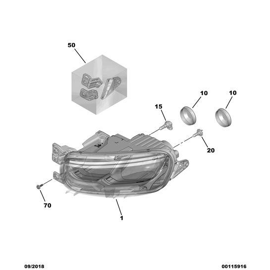 Petrol Bulb - Citroen C5 Air Cross 2018-2021 | 1610426580