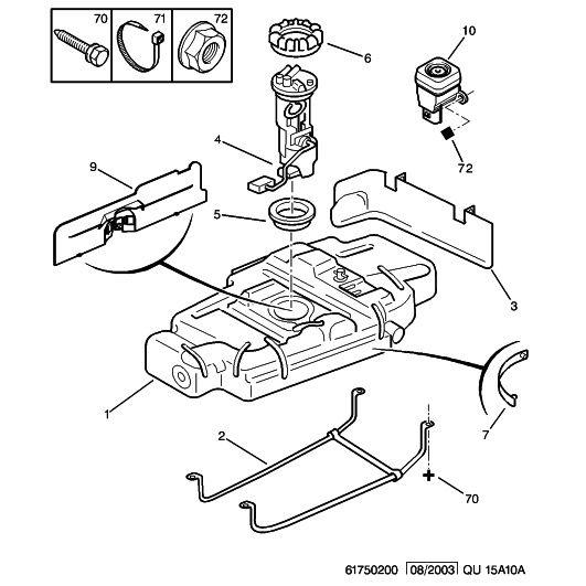Gauge Without Pump - Citroen Dispatch 1994-2006 Diesel | 1613302880