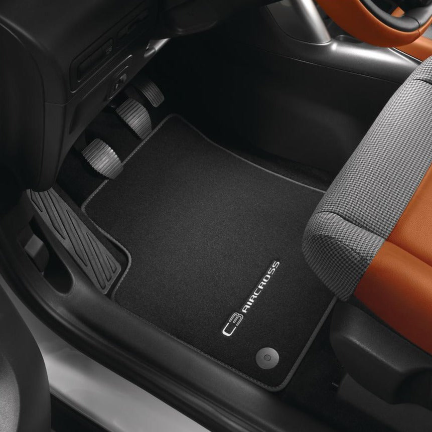 Velour Floor Mats Front And Rear - Citroen C3 Air Cross 2017-2021 | 1616766280