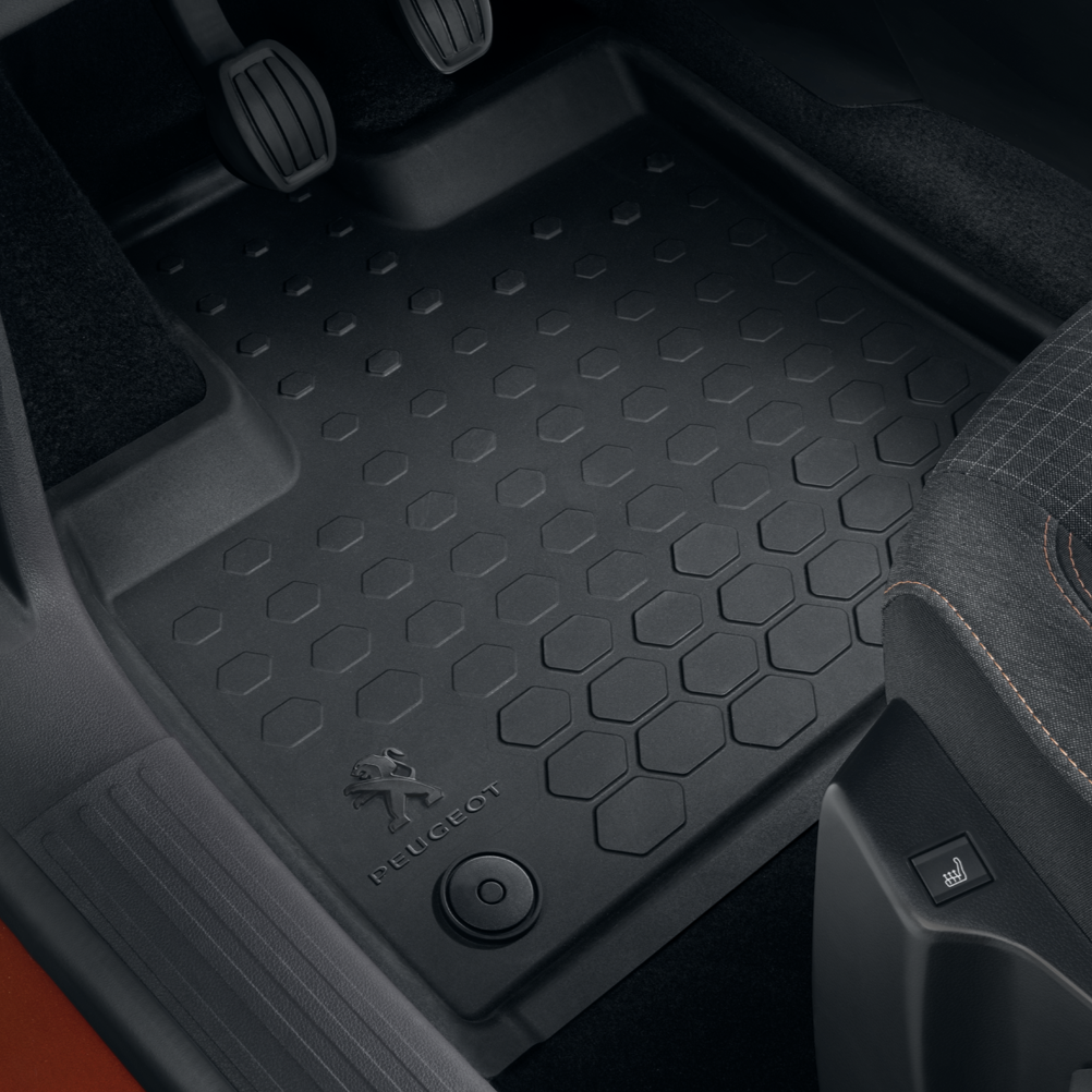 Rubber Floor Mats - Peugeot Rifter 2018-2020 | 1627795780