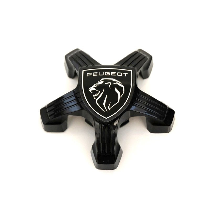 4x Genuine Centre Caps - Black - Peugeot 308 | 1684399980