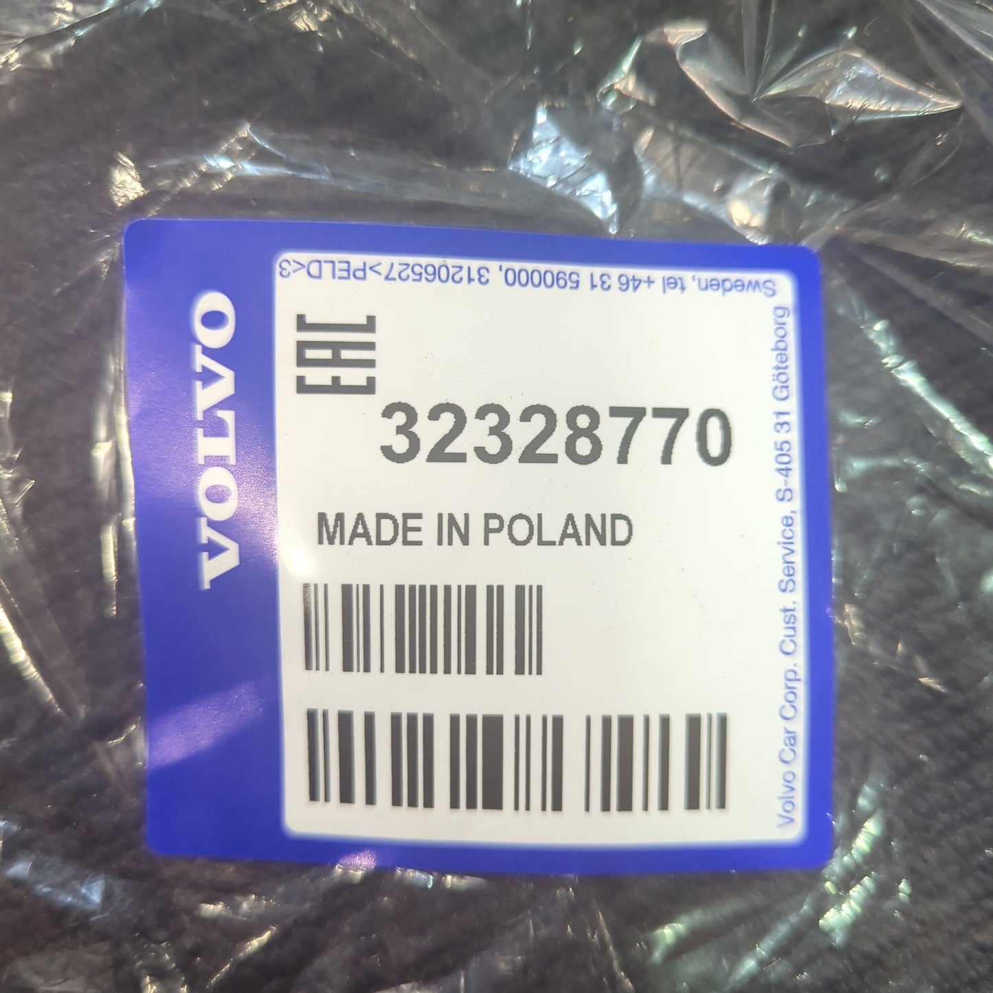 Genuine Rubber Mat Set - Volvo V60/S60 Automatic 2018-2021 | 31659475