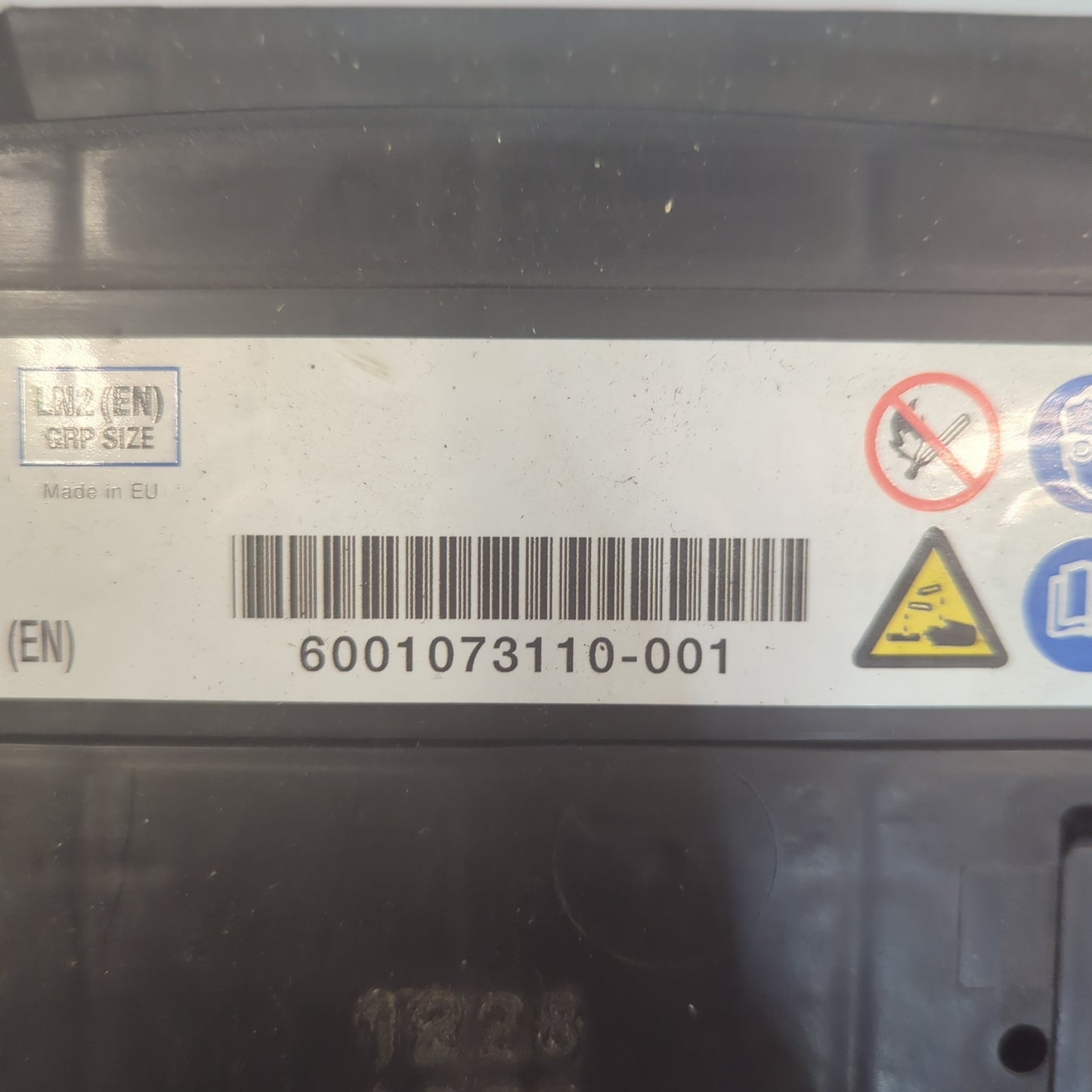 Genuine Fiat Battery | 6001073110