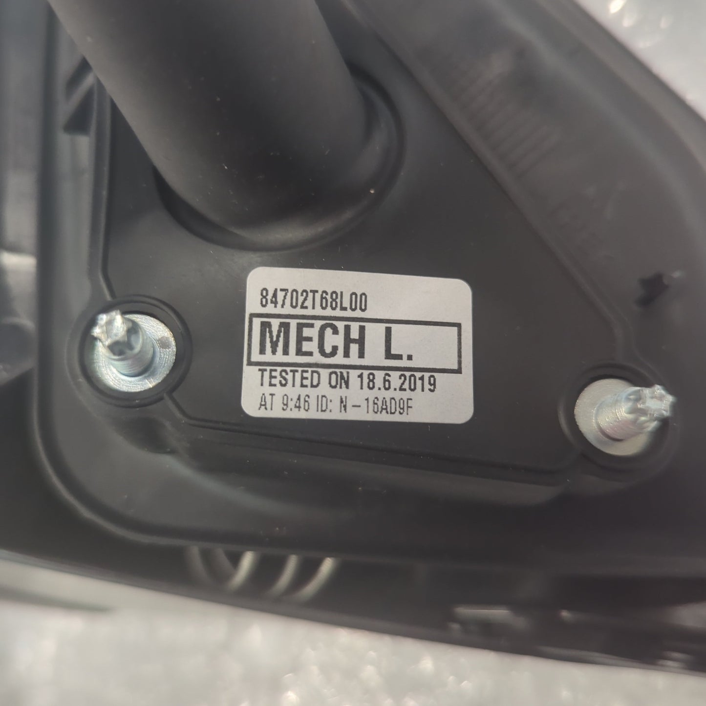 Genuine Left Rear View Mirror - Suzuki Swift 2010- | 84702-68L00-5PK