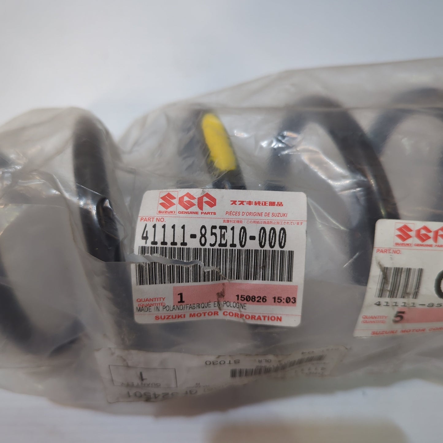 Genuine Front Suspension Coil Spring - Suzuki Wagon | 41111-85E10-000