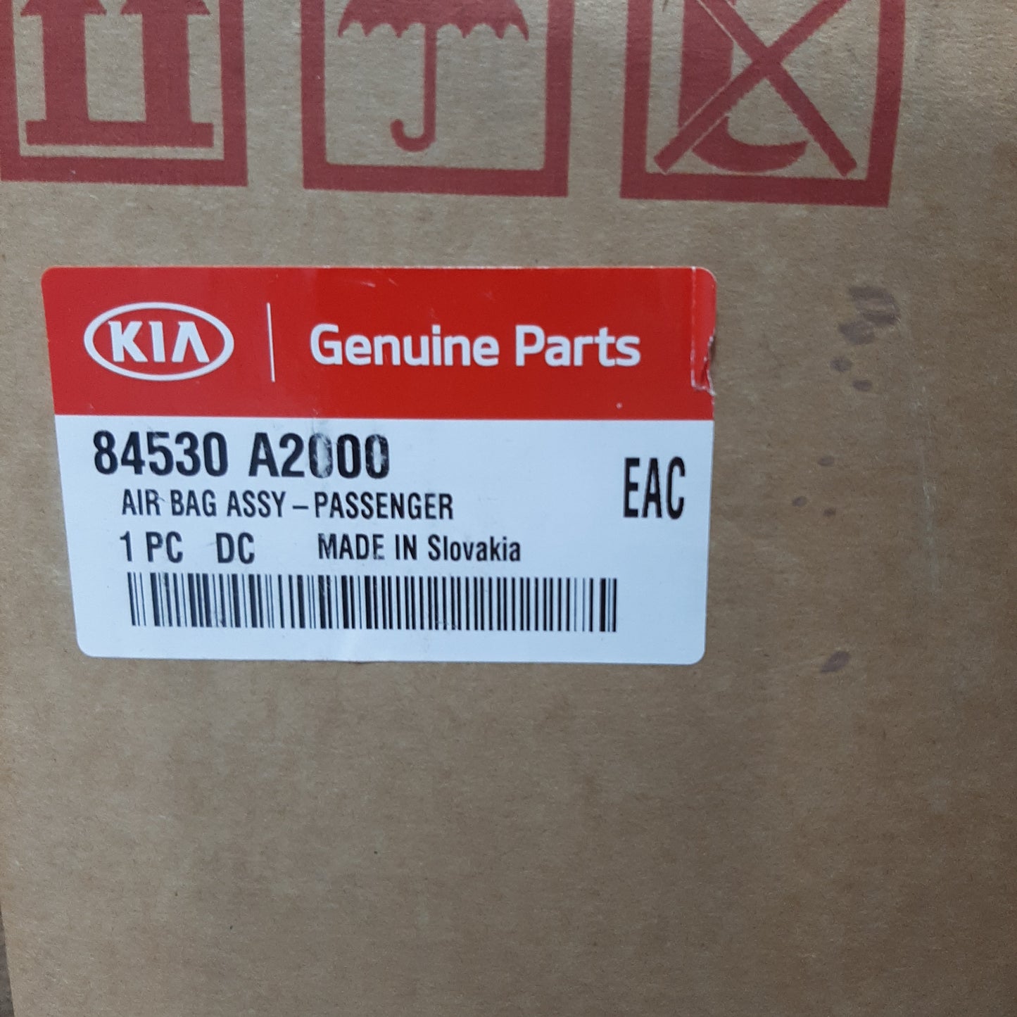 Genuine Passenger Air Bag Assembly - Kia Ceed 2012-2018 | 84530A2000