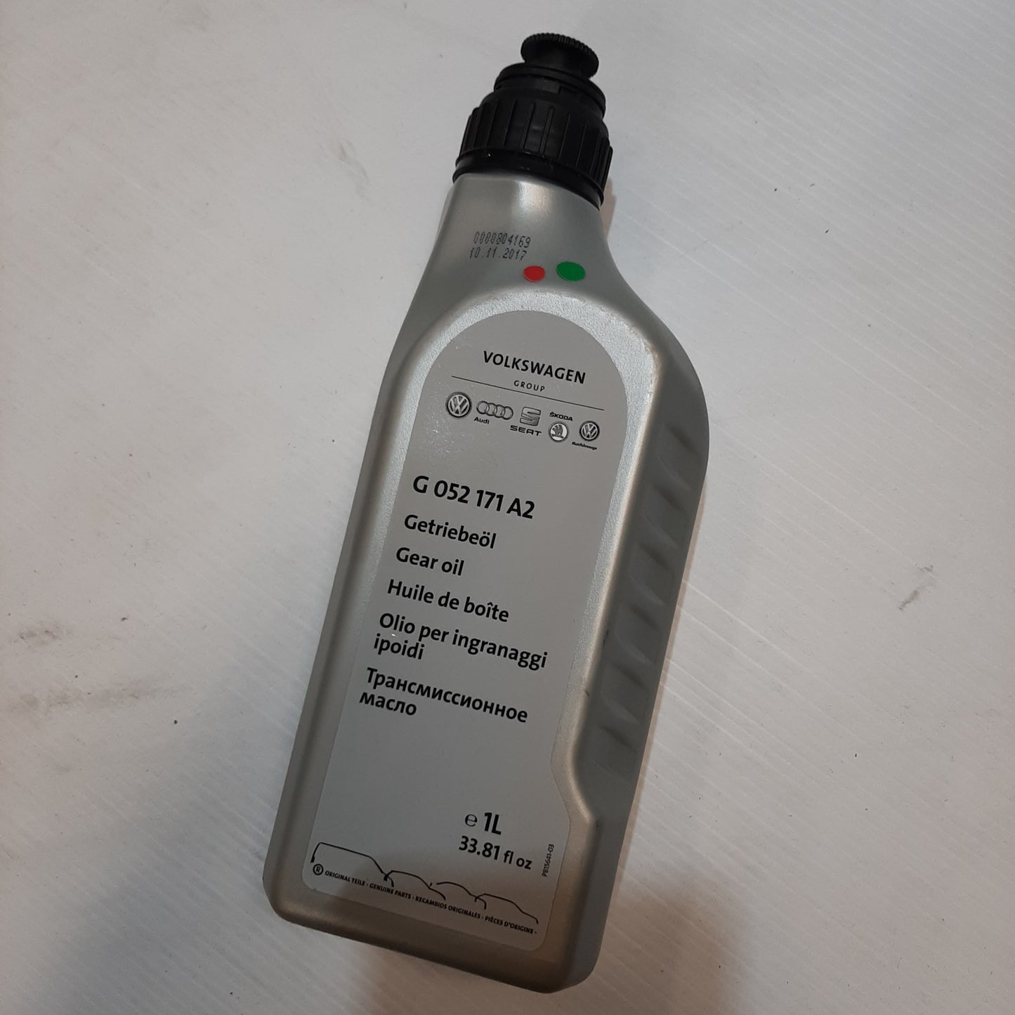 Genuine Volkswagen 6 Speed Manual Transmission Fluid - 1L | G052171A2