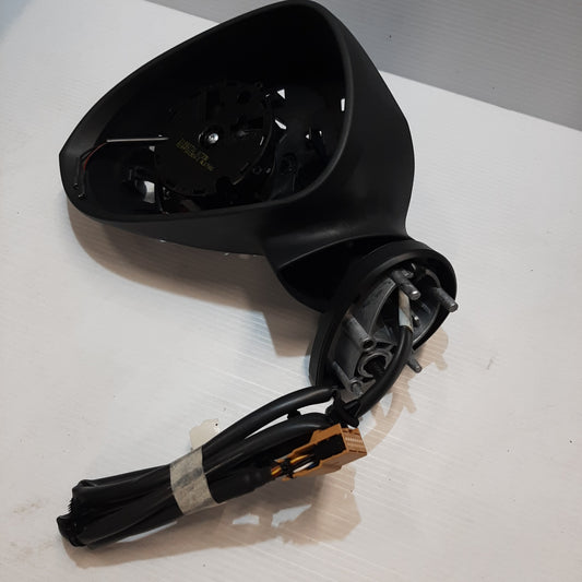 Genuine Satin Black Left Rear View Mirror - SEAT Exeo 2009-2014 | 3R2857507C9B9