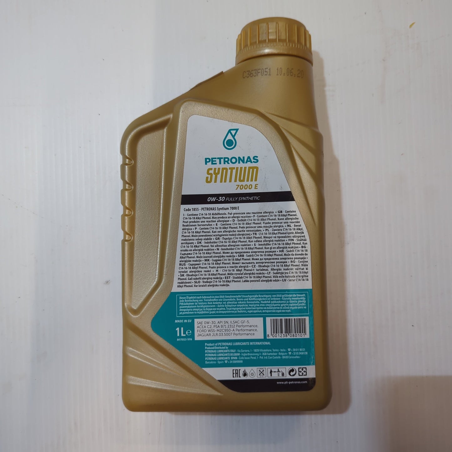 Petronas Syntium 7000 E 0W-30 1L | 70180E18EU