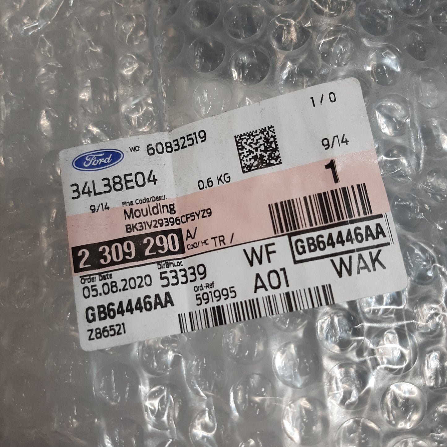 Genuine Ford Moulding | 2309290