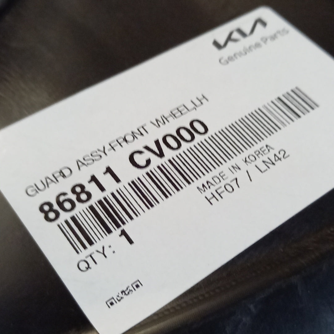 Genuine Front Wheel Arch Liner - Kia | 86811CV000