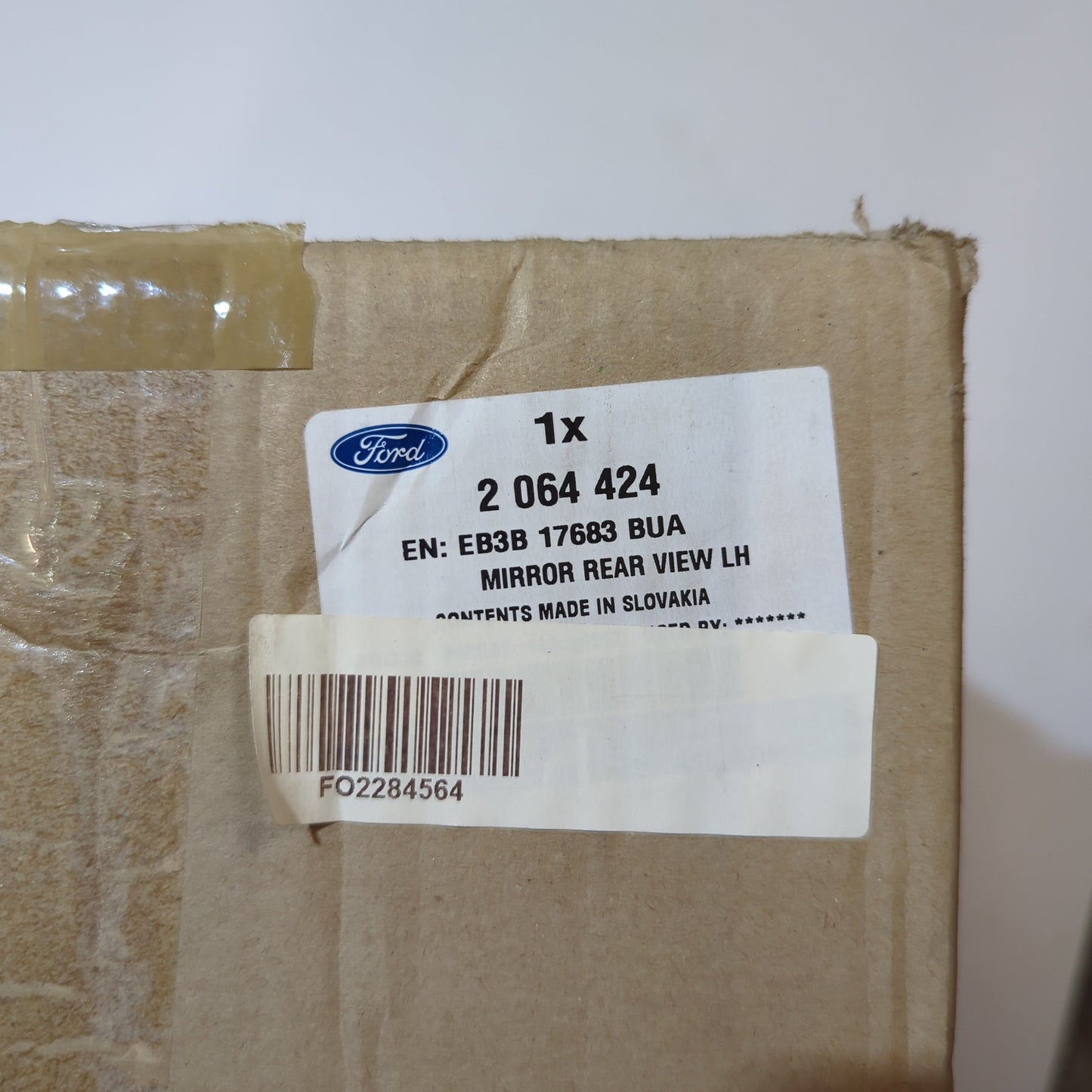 Genuine Left Rear View Mirror with Indicator - Ford Ranger | 2284564