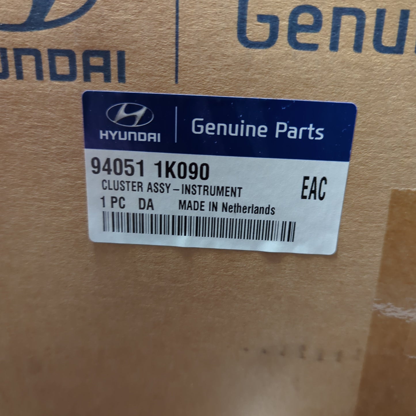 Genuine Speedometer Cluster Clock - Hyundai ix20 | 940511K090