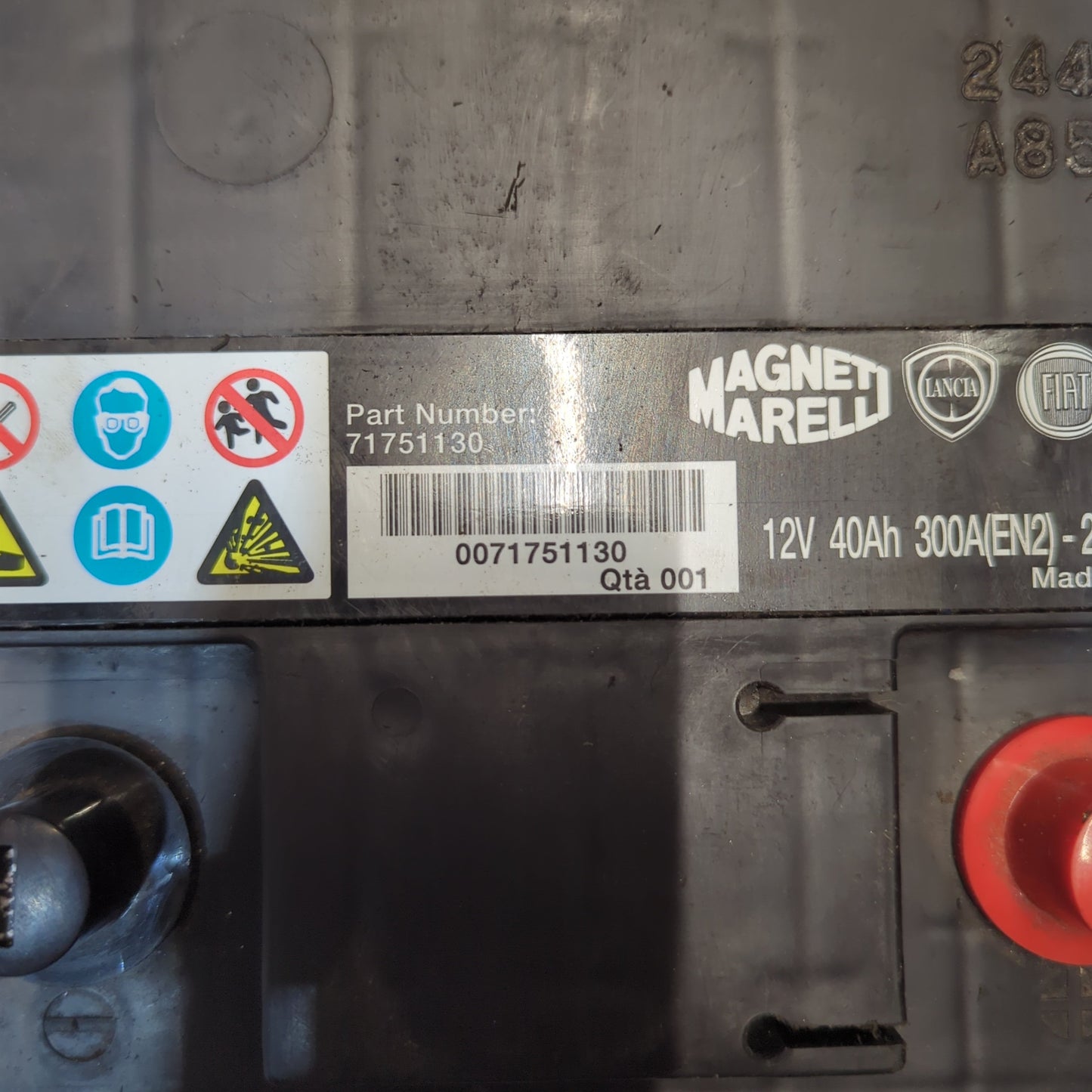 Genuine Fiat Battery | 71751130