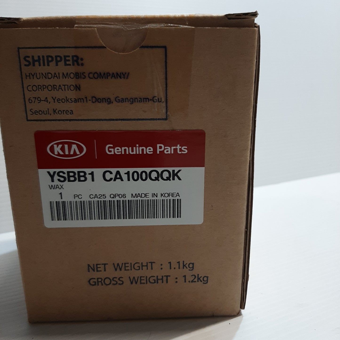 Genuine Kia Wax | YSBB1CA100QQK