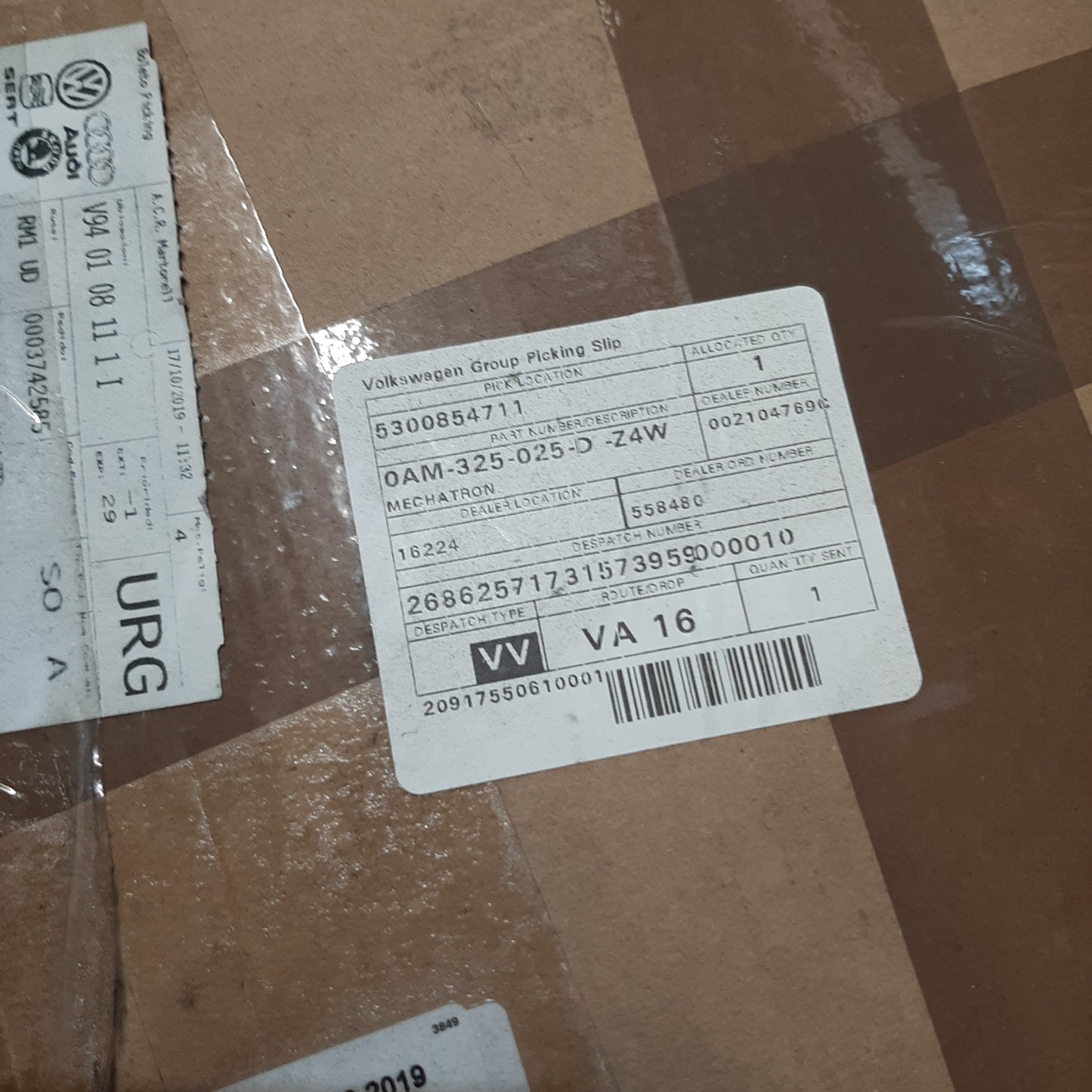 Genuine SEAT Mechatron. | 0AM325025DZ4W