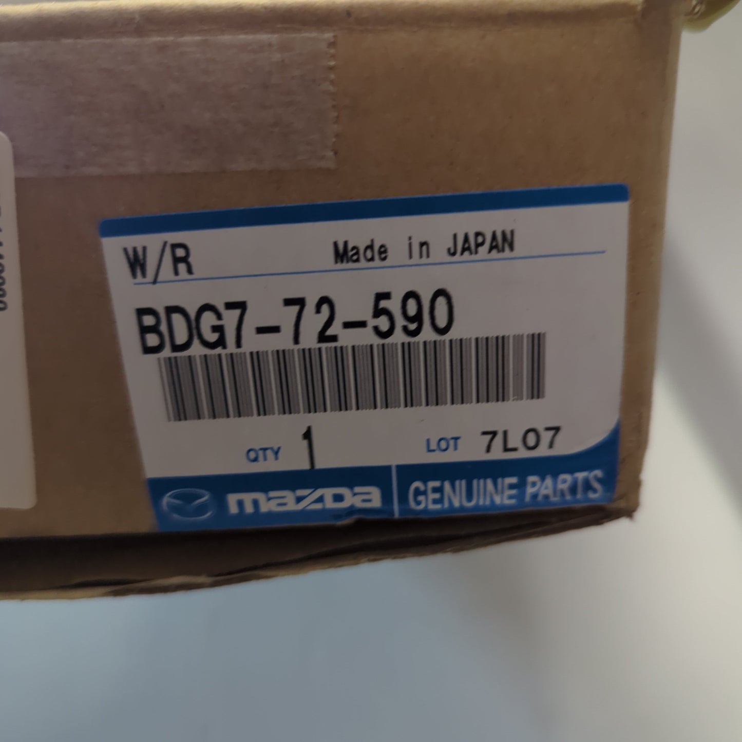 Genuine Rear Right Window Motor - Mazda 3 2008-2011 | BDG772590