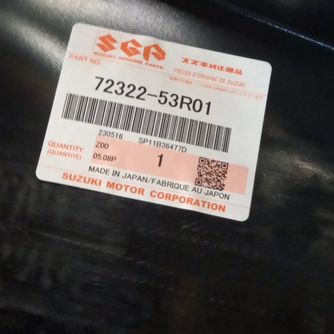 Genuine Suzuki Lining,Front Fender A2 | 72322-53R01-000