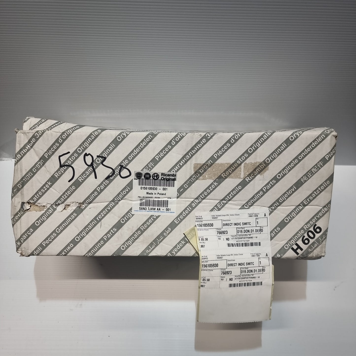 Genuine Fiat Direct/Indic.Sw | 156105930