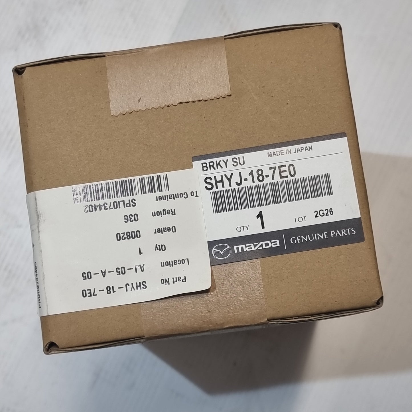 Genuine Mazda Sensor,Soot | SHYJ187E0